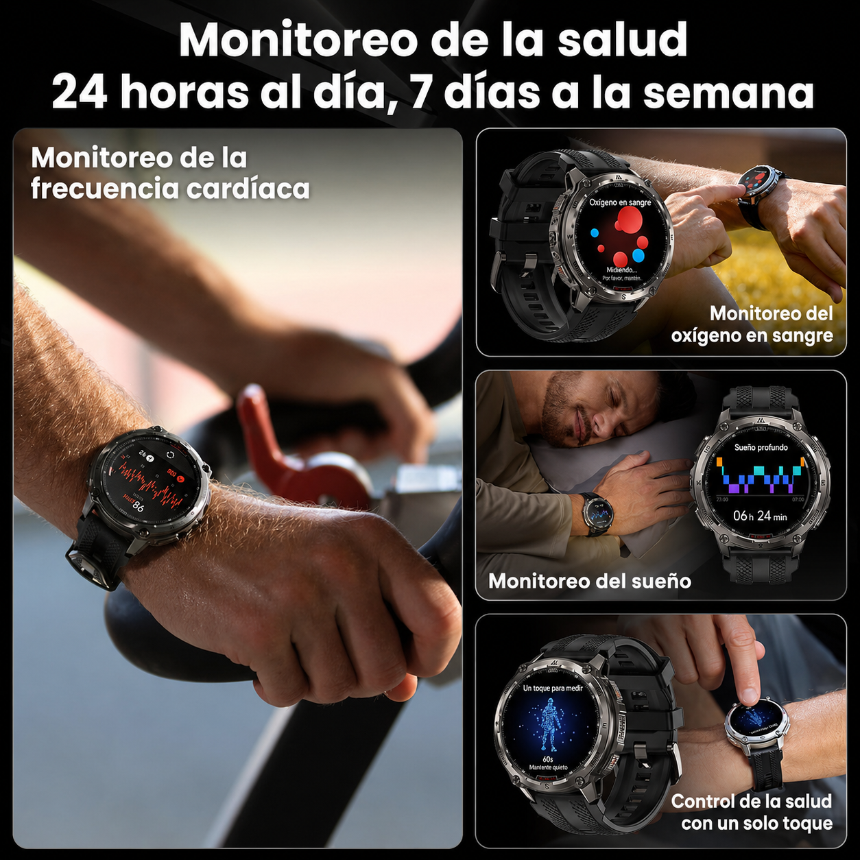 Smartwatch resistente al agua