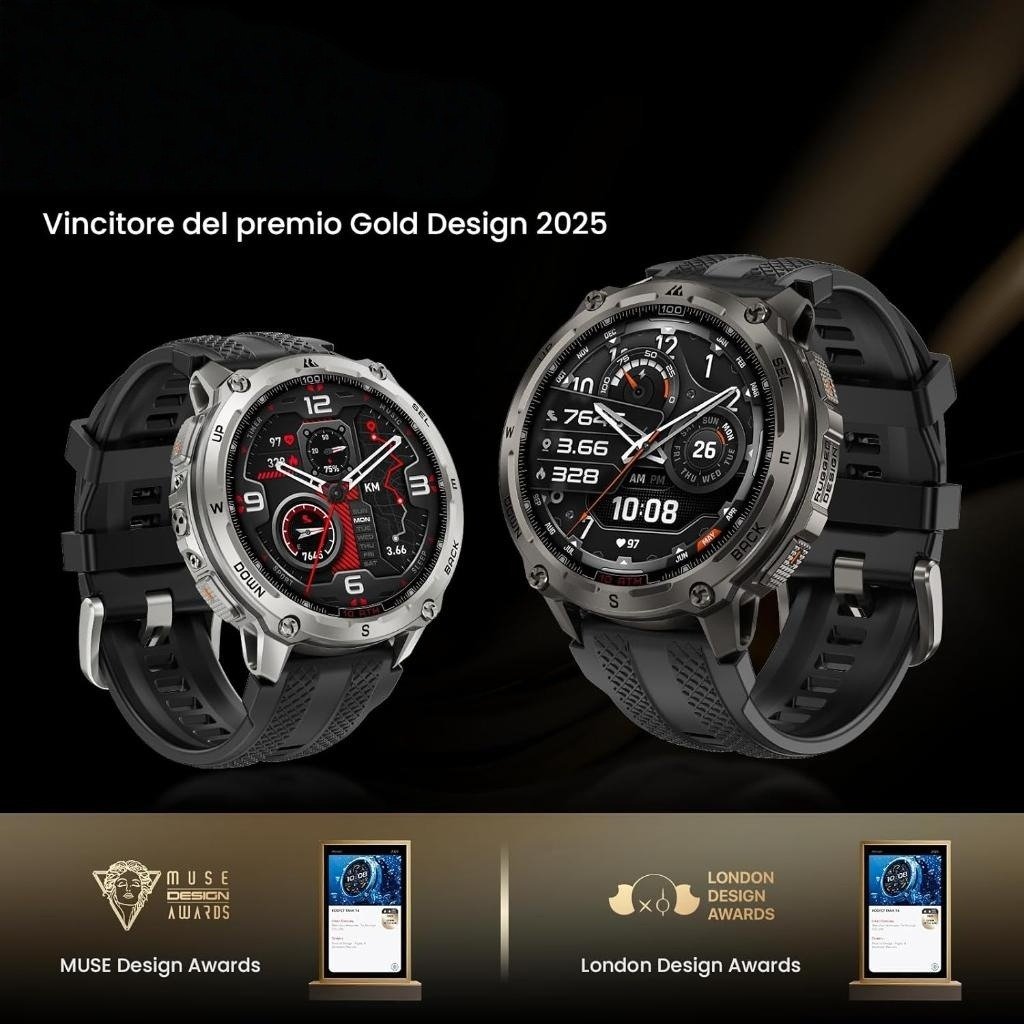 Smartwatch Acero Inox - Pantalla AMOLED