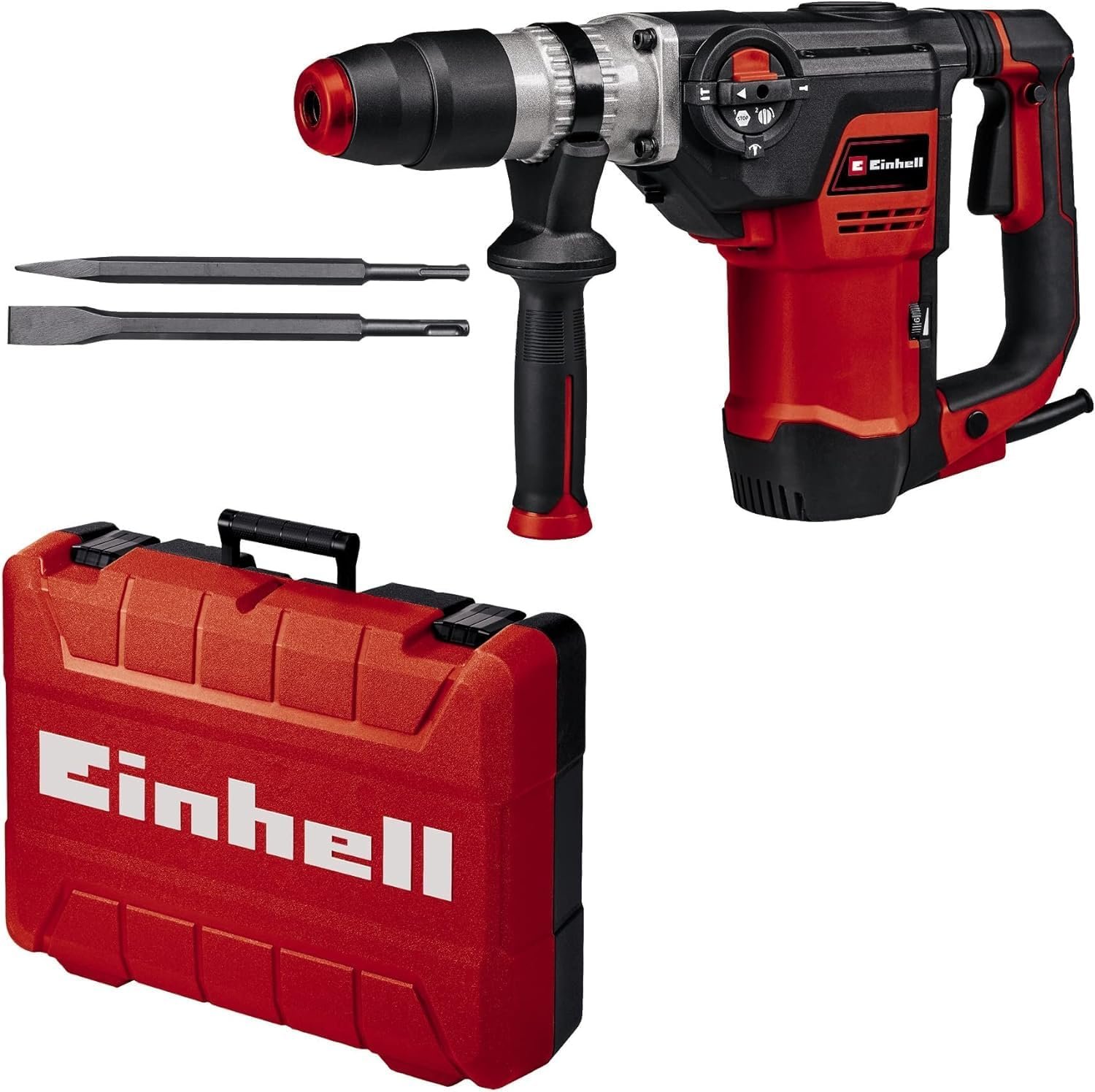 Tassellatore a percussione vista frontale