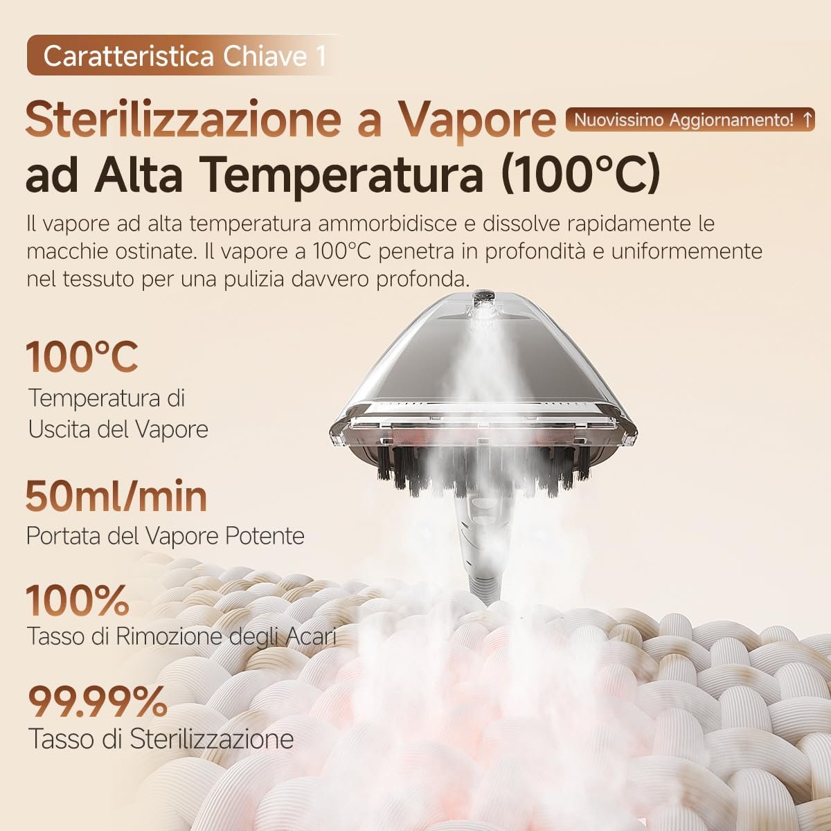 Accessorio spazzola velluto