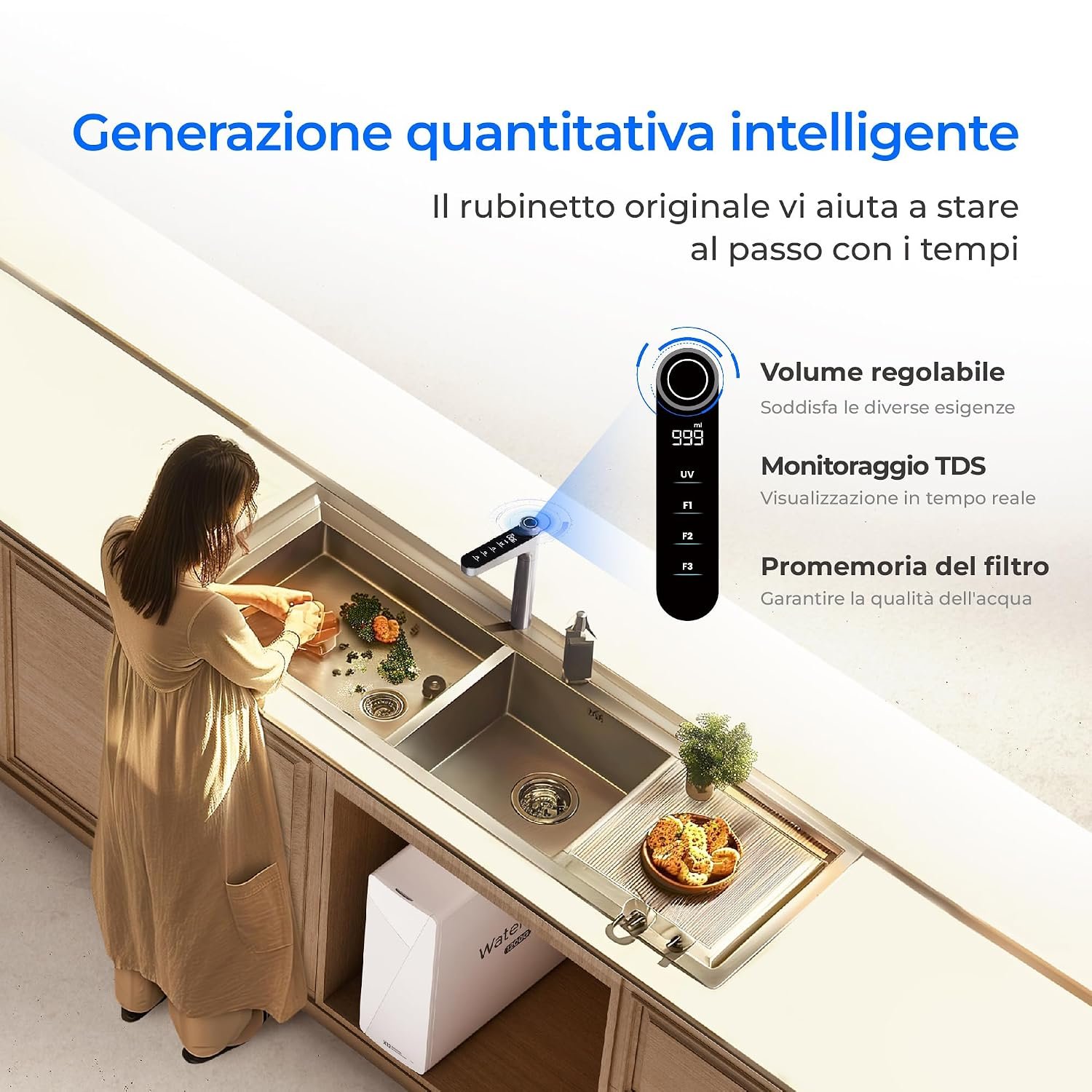 Filtrazione a 11 stadi Waterdrop X12